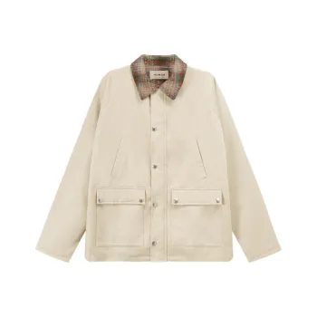 NO ONE ELSE Jackets Coats Unisex White Apricot