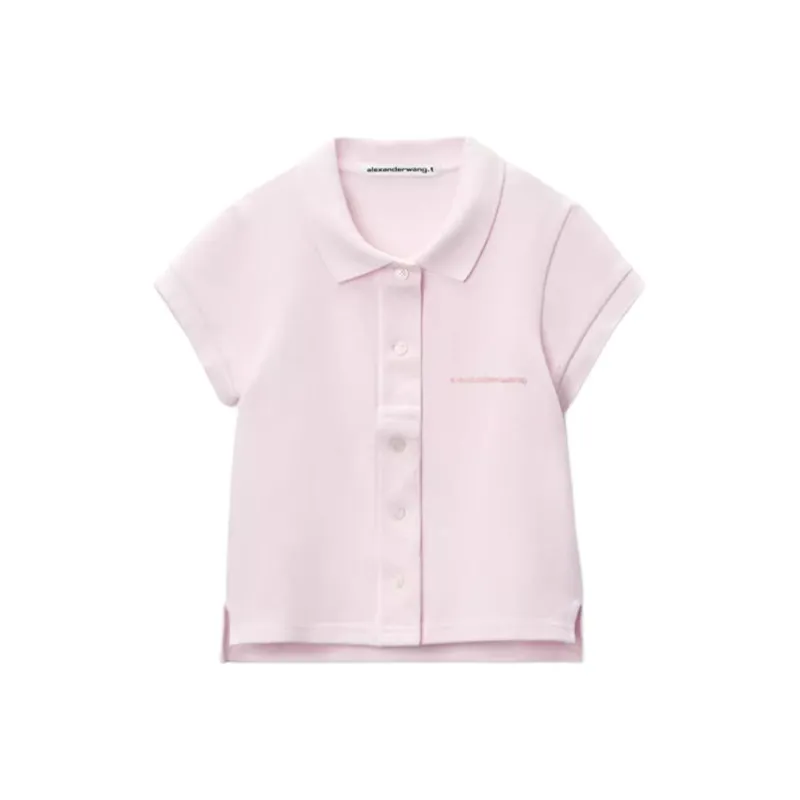 Alexander Wang Button up Polo Shirt-0