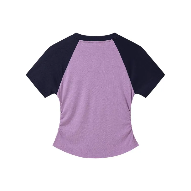  CHOCOOLATE T Shirt Women's PPX/Navy Blue & Purple-1