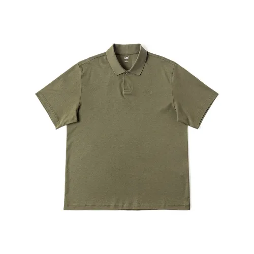 Lee SS25 Polo Shirt Men's Olive Green