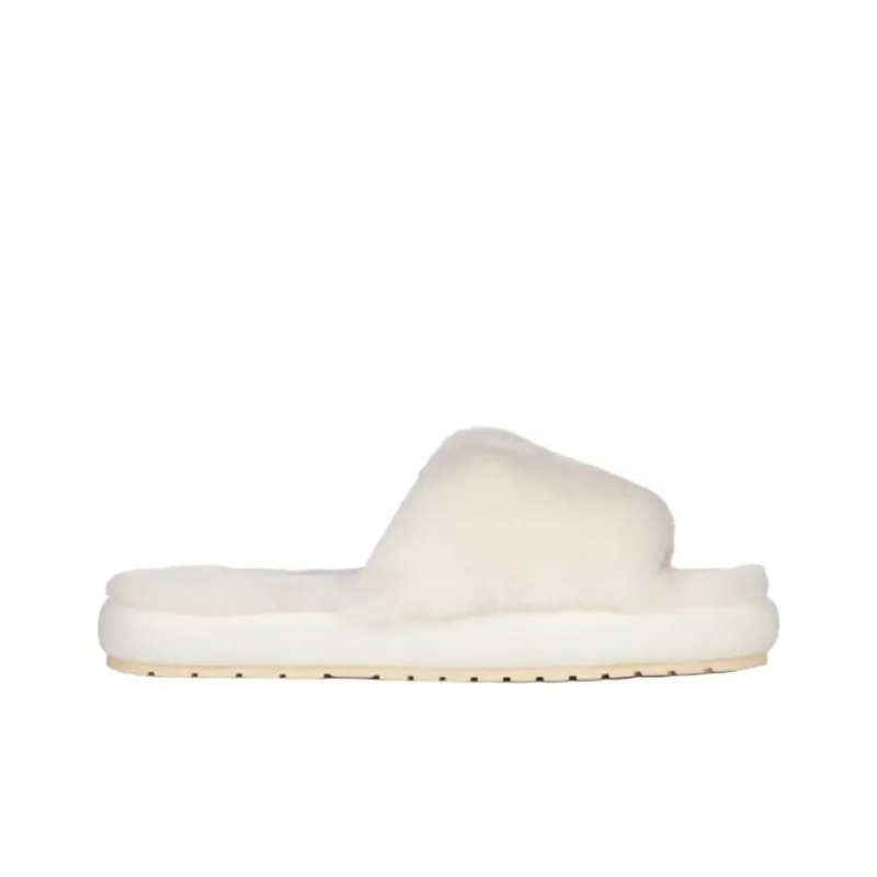 EMU Slide Slippers Women's White-1