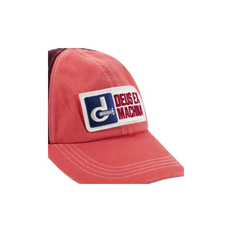 Deus Ex Machina Cotton, Twill, Nylon Baseball Caps Unisex Red-1