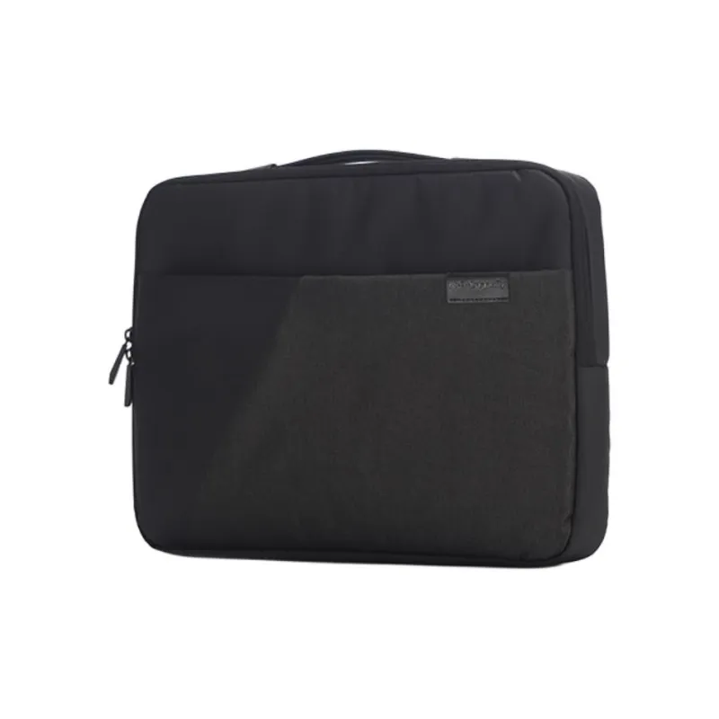 RED DRAGONFLY Fabric Laptop Bag Unisex Black/Gray-1