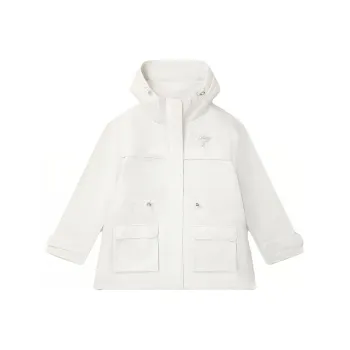 FILA X THE MET Co branded Series Jacket Women's Porcelain White