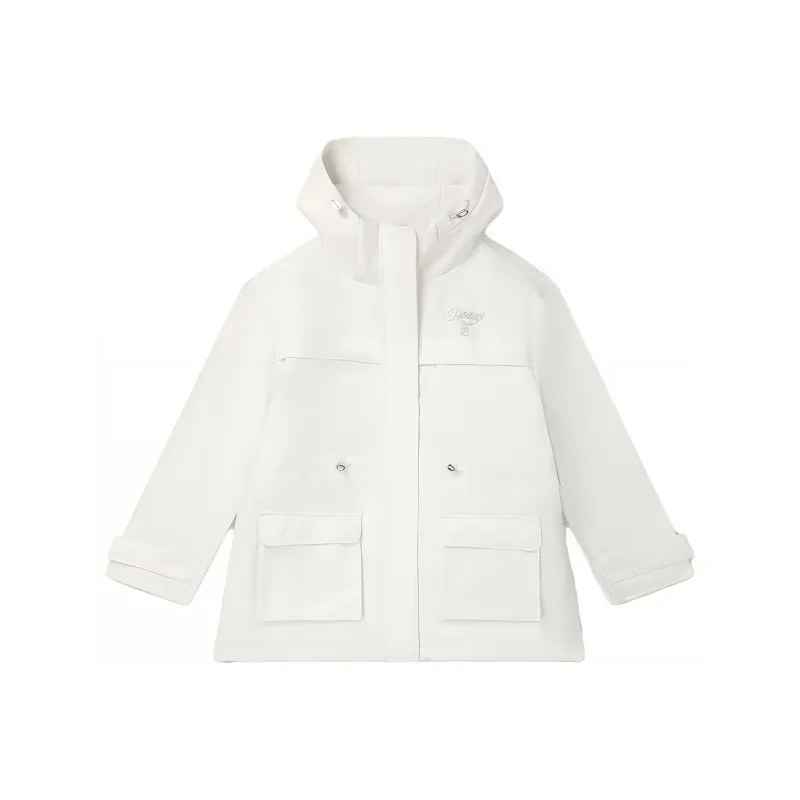 FILA X THE MET Co branded Series Jacket Women's Porcelain White-0