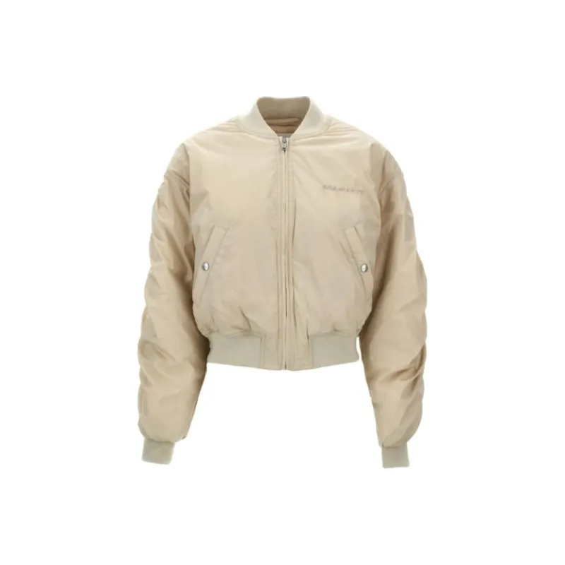 ISABEL MARANT ETOILE Logo Embroidered Zipped Bomber Jacket-0