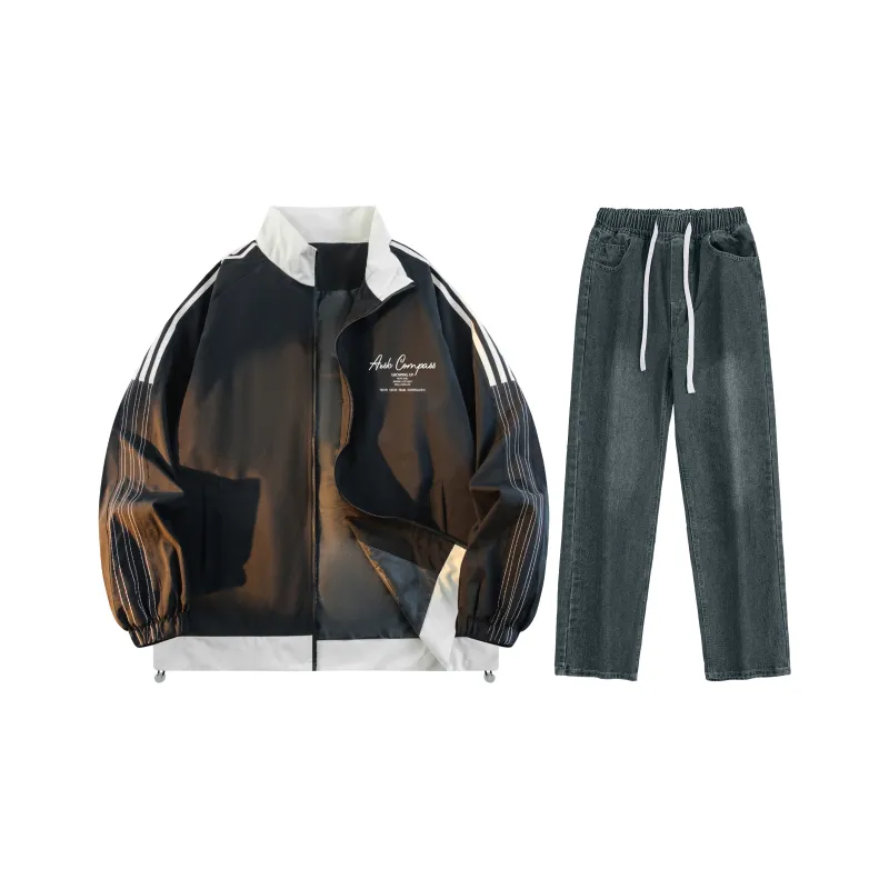 A.X.S.K Casual Sportswear Unisex Black-38