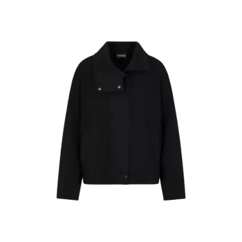 EMPORIO ARMANI Scuba Fabric Blouson With Zip