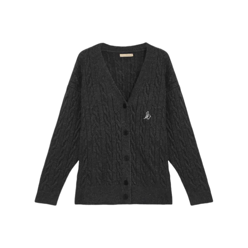 Princess Berdele Knitwear Women's Black Gray-0
