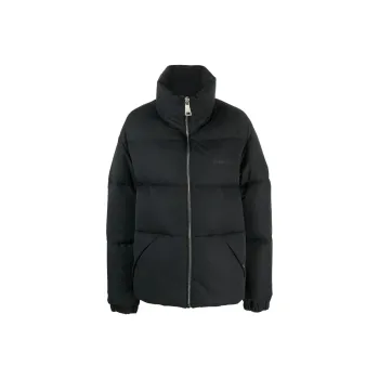 KHRISJOY Quilted Zip Up Down Jacket