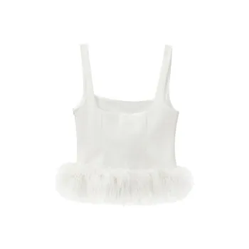ONE SHALLOW Tank Top Women's White