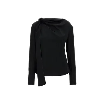 Givenchy Bow Draped Top