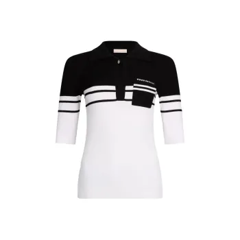 Liu Jo Striped Polo Shirt