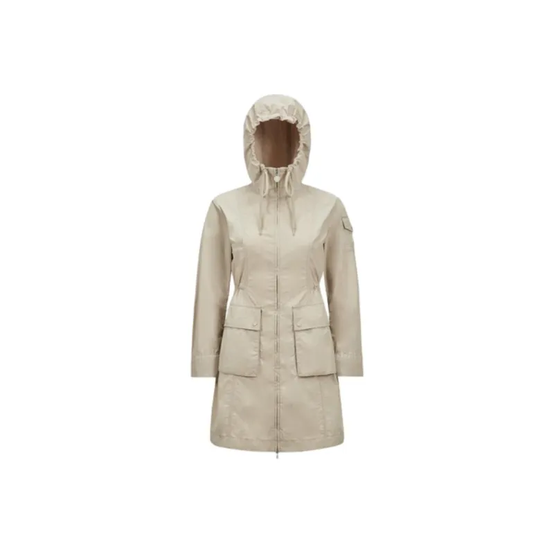 Moncler Jackets Coats Women's Beige-0