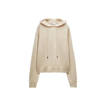 ZARA Sweatshirt Women's Dark Beige