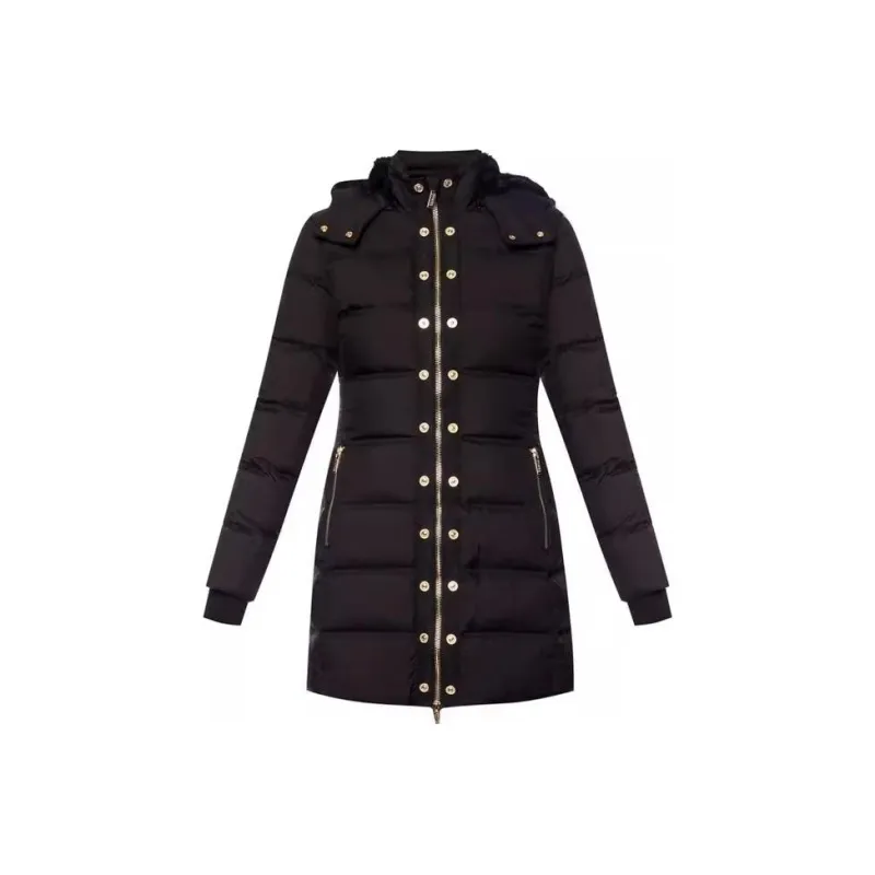 VERSACE JEANS Down Jackets Women's Black-0