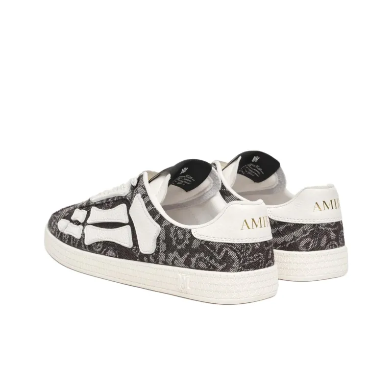 AMIRI PACIFIC Low Top Skateboard Shoes Women's Black-3