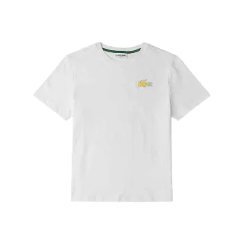 LACOSTE Regular T Shirt Women's White