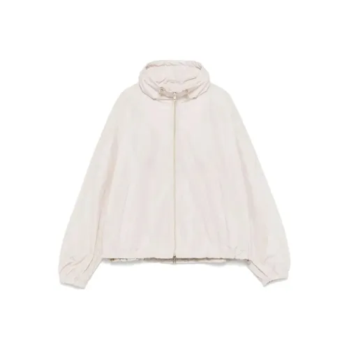 HERNO Drawstring Zip Up Jacket