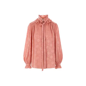 Chloé Floral Printed Long Sleeved Blouse