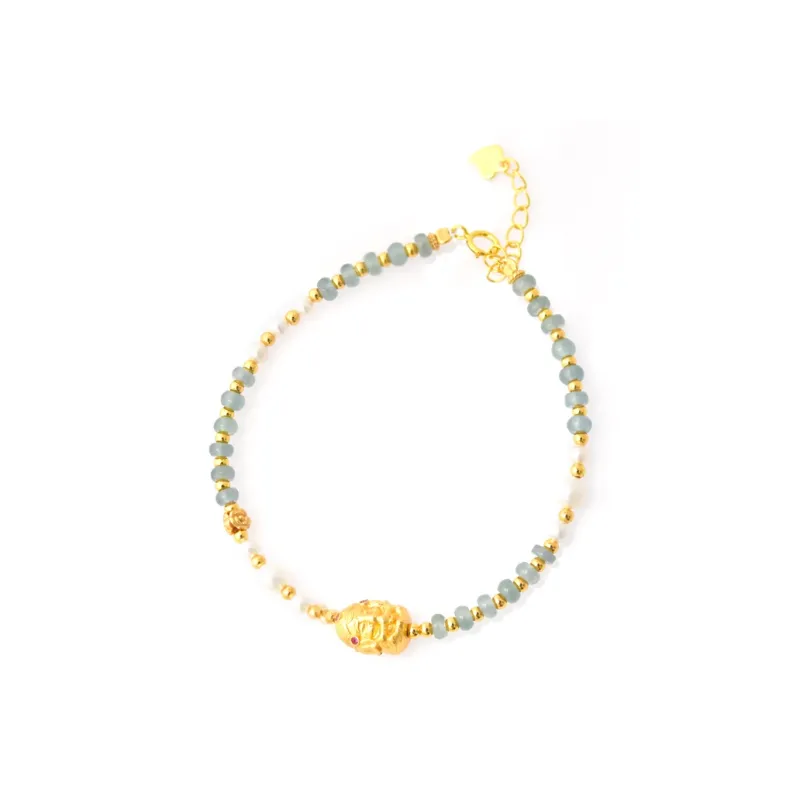 Tokai Family Ice Type Jadeite Bracelets Unisex-5