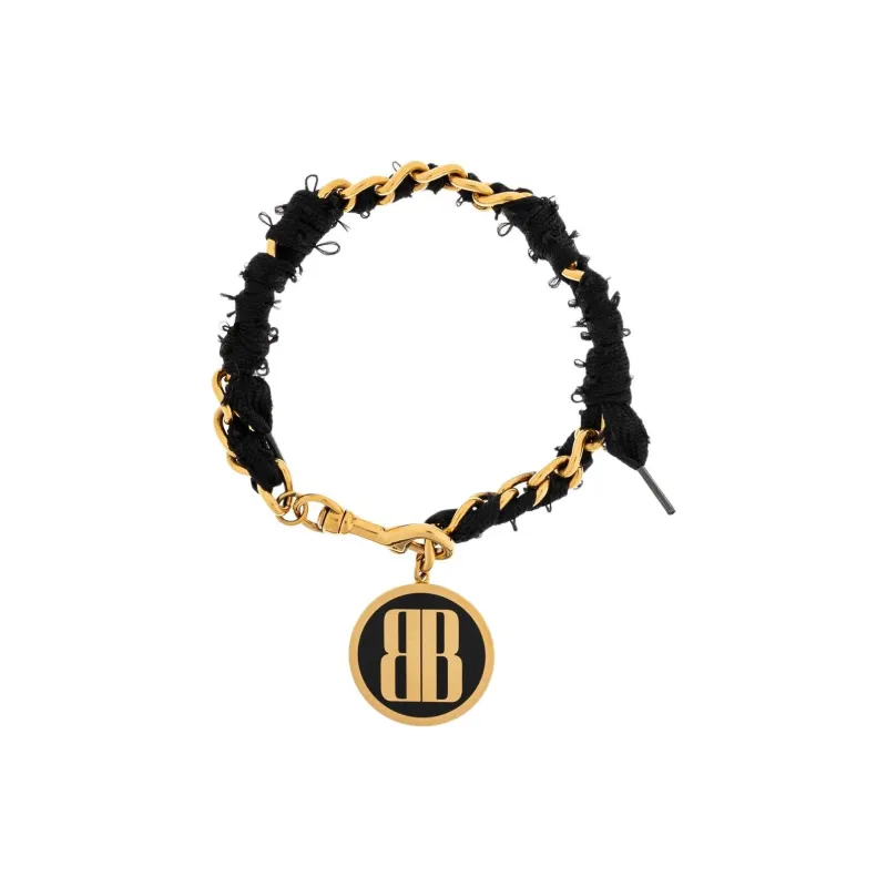 Balenciaga Logo pendant Necklace-1