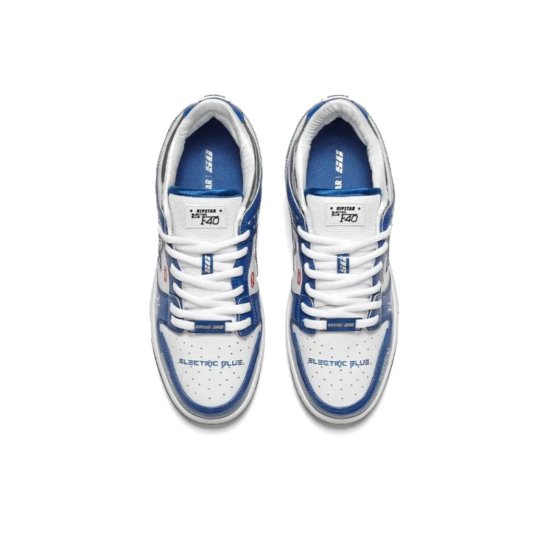 RIPSTAR SKBD SC Coverage Abrasion Resistant Low Top Skateboard Shoes Unisex Electric Blue-4