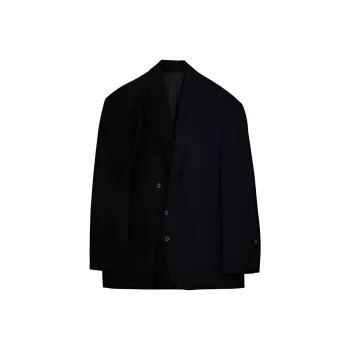 Balenciaga Single-Breasted Blazer