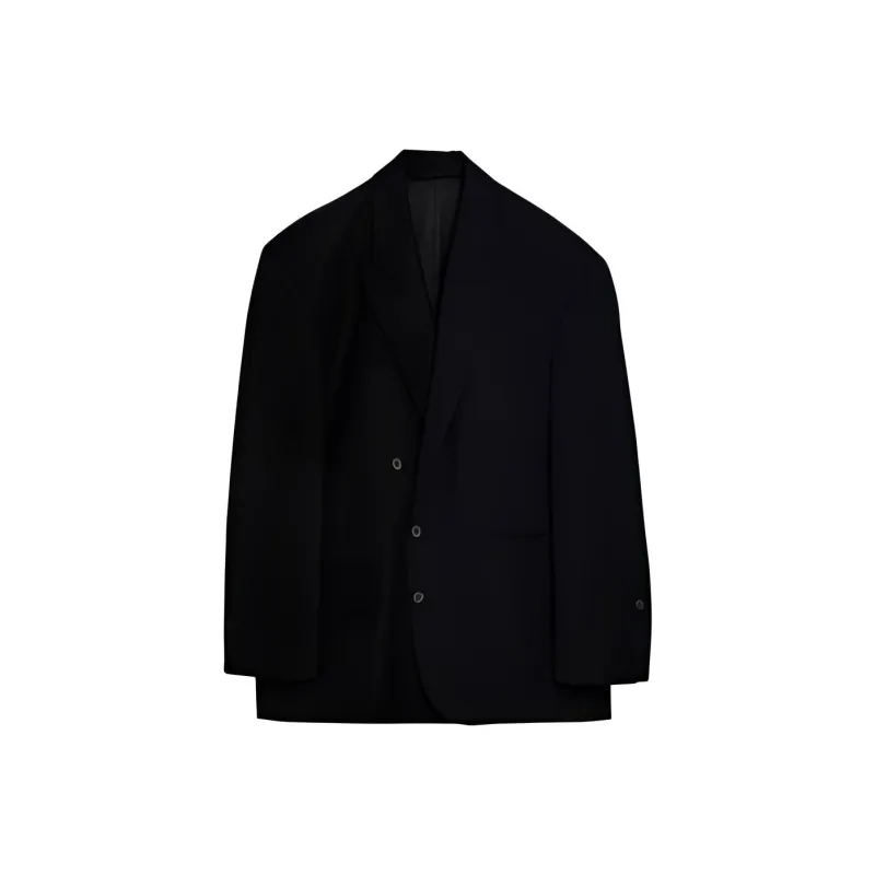 Balenciaga Single-Breasted Blazer-0