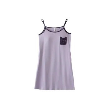 FENTENGCARE Nightgown Women's Violet