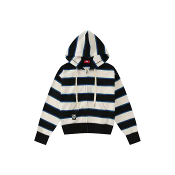 Checkitout Sweatshirt Unisex Breeze Black/White/Blue