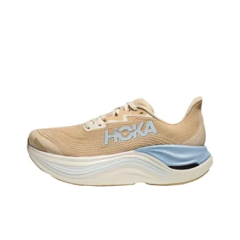 HOKA ONE ONE SKYWARD X Anti Slip Wear Resistant Low Top Training Running Shoes Women's Beige