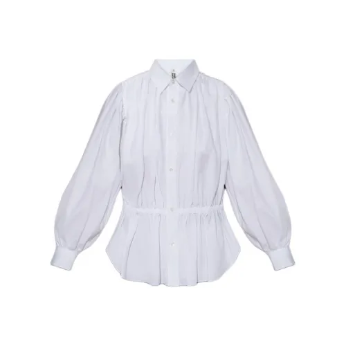 NOIR Ruched Pleated Shirt