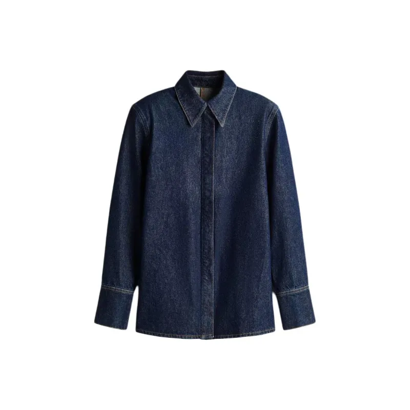 H&M Shirts Women's Dark Blue-0