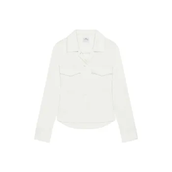 COURREGES 2 Pocket Satin Shirt