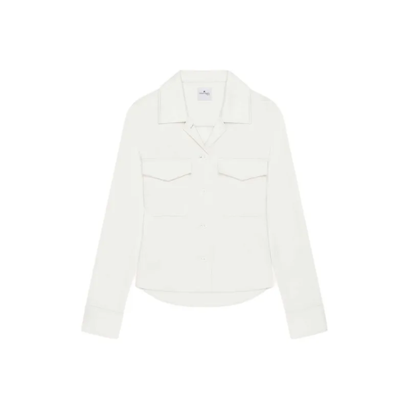 COURREGES 2 Pocket Satin Shirt-0