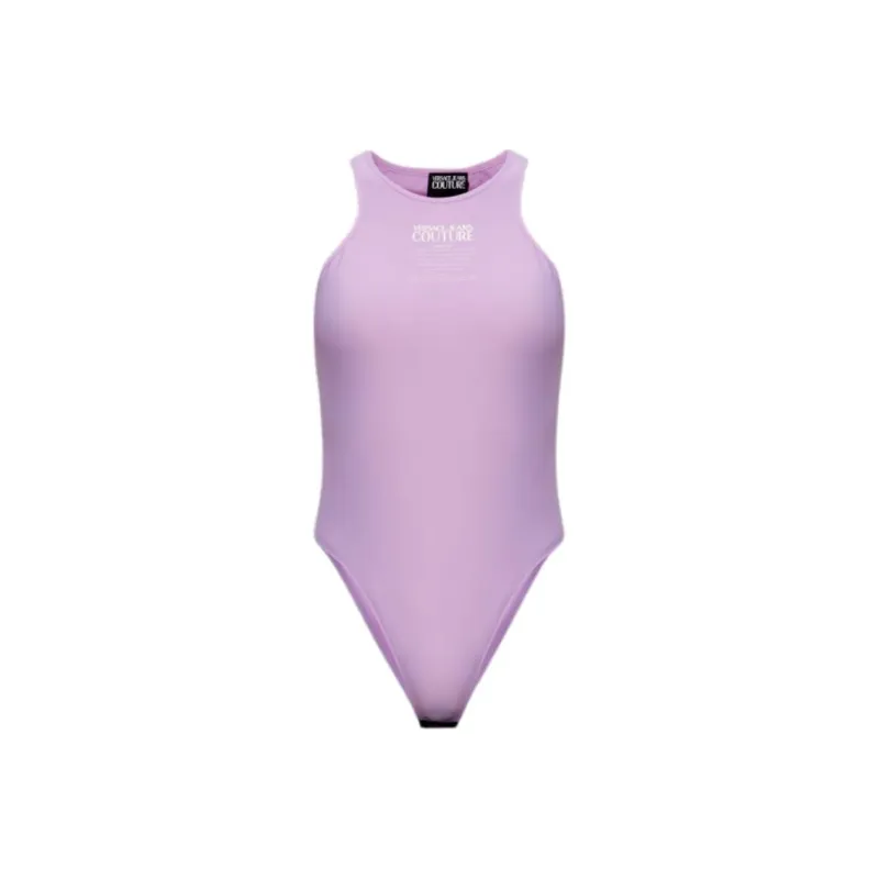VERSACE JEANS Warranty Logo Sleeveless Bodysuit-0