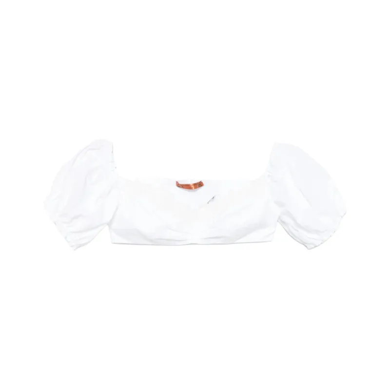 ERMANNO SCERVINO Lace detail Top-0