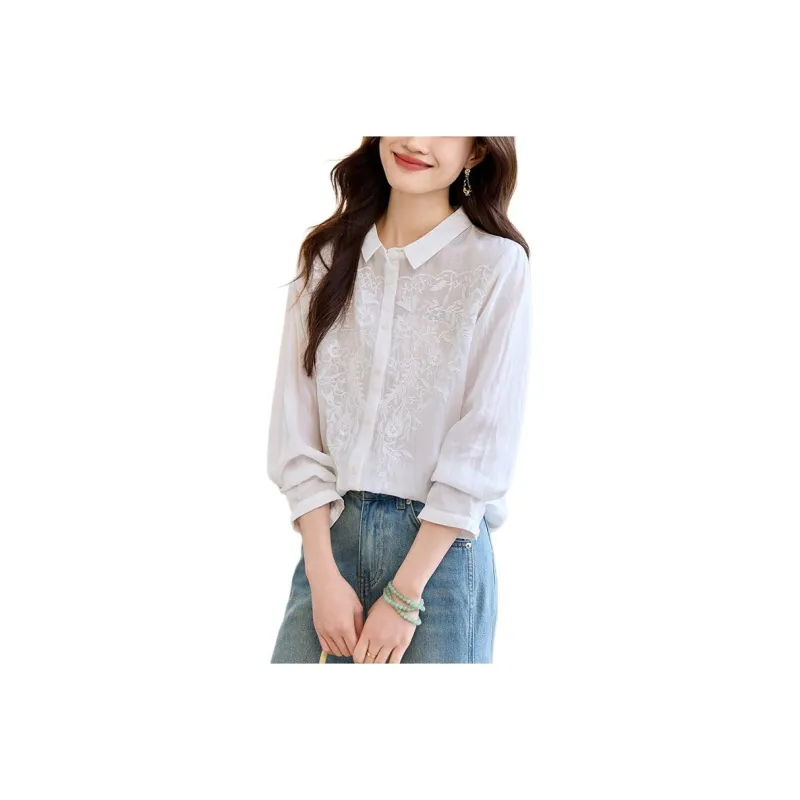 Korean style Shirts Women's-7