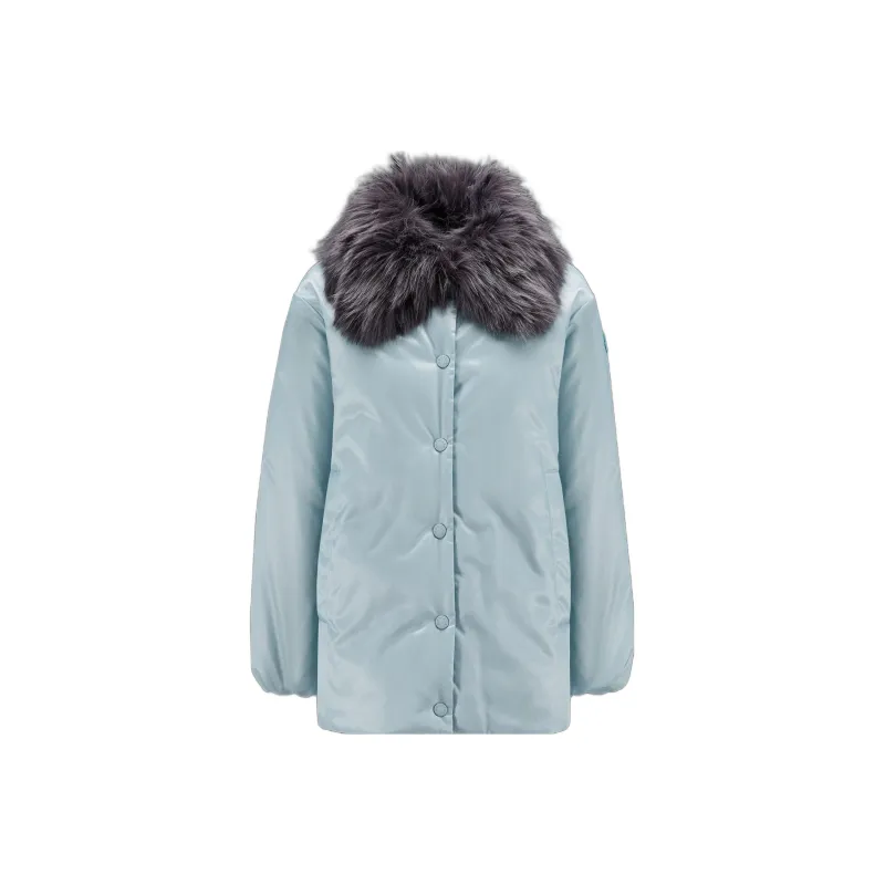 Moncler FW22 Down Jacket Women's Blue-0