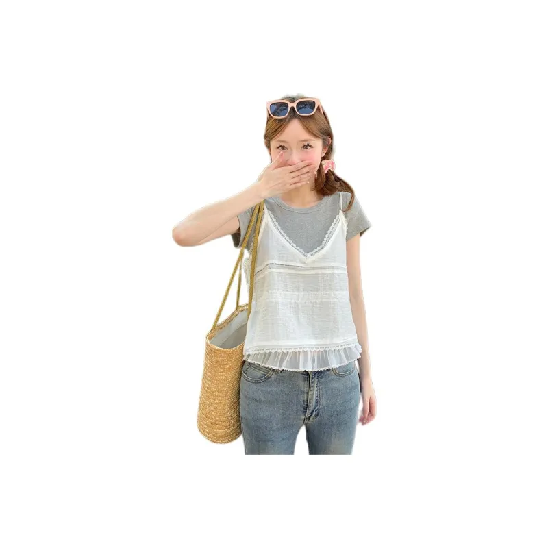 Mu Xiao Xin T Shirts Women's-0