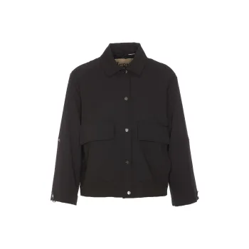 HERNO Long Sleeved Snapped Jacket
