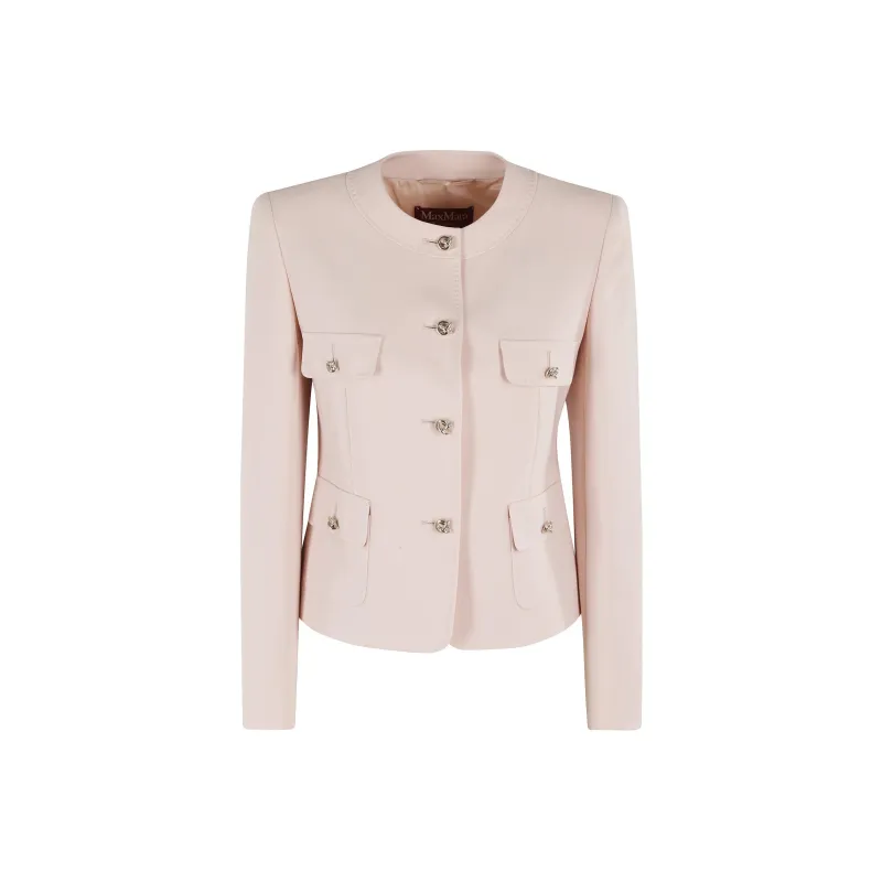 MaxMara Studio Yana Cropped Jacket-0
