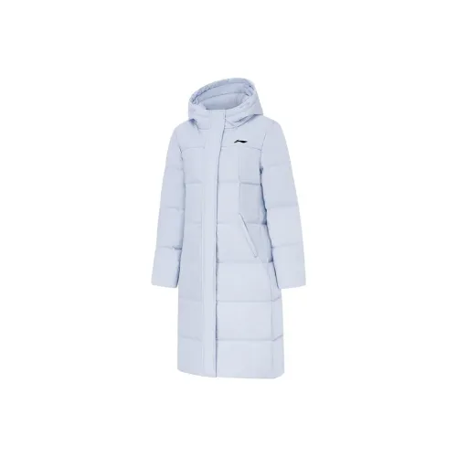 LINING Down Jackets Women's Light Bright Blue