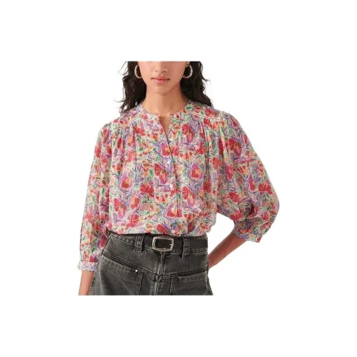 BA&SH Open back Tie fastening Blouse