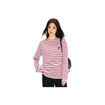  CHOCOOLATE T Shirt Women's RDX/Red Stripes