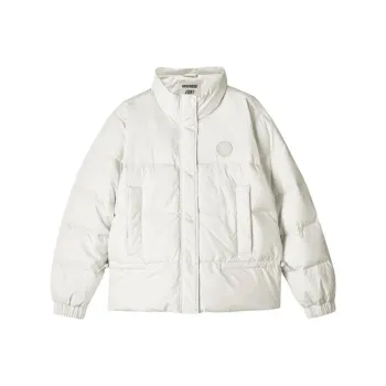 Skechers Down Jacket Women's Marshmallow White