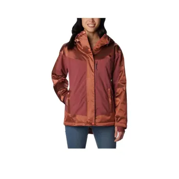 Columbia Point Park™ Jackets Coats Women's Pale Peach Luster/Beet Color