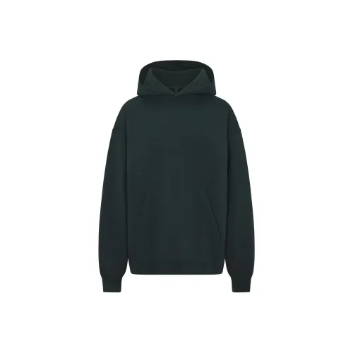 SKIMS FW24 VINTAGE FLEECE OVERSIZED HOODIE Sweatshirt Women's CYPRESS/Cypress Green