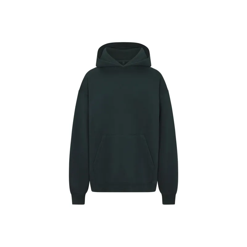 SKIMS FW24 VINTAGE FLEECE OVERSIZED HOODIE Sweatshirt Women's CYPRESS/Cypress Green-0